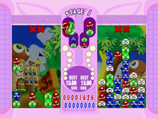 Puyo Puyo Fever screenshot 3 for Sega Dreamcast